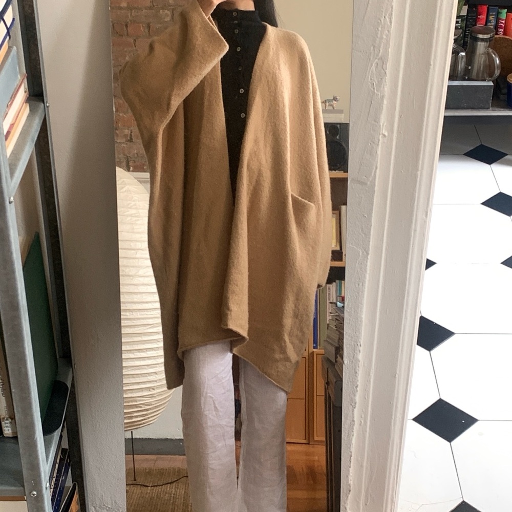 Lauren Manoogian Dolman Cashmere Open Cardigan - Picture 11 of 15